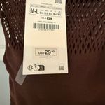 ZARA Chocolate Mesh Bodysuit Photo 4
