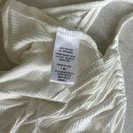 Blue Blush  white halter tie top Photo 2