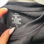 Disney  The Nightmare Before Christmas Jack Crop‎ Embroidered Tee Shirt Jr Medium Photo 2