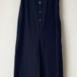Sadie & Sage sz S black sleeveless wide leg Jumpsuit Photo 0