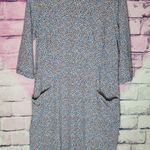 J. McLaughlin COLORFUL DOT PRINTED CATALINA KNIT POCKET SHEATH DRESS XL Photo 0