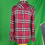 Rails  Womens Hunter Burgundy Midnight Flannel Long Sleeve Button Down Shirt Sml‎ Photo 1