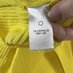 ALC Frank A.L.C. Wool Cashmere Blend Yellow Sweater V Neck Women’s Size Medium Designer Photo 6