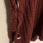 No Boundaries Maroon Knit Sweater Photo 1