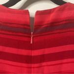 Spencer Jeremy Red Striped 100% Silk Wrap Front Maxi Dress Size 14 Photo 5