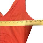 Nicole Miller  orange sleeveless maxi Bodycon dress size 4 Photo 6