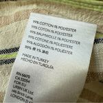 Anthropologie Maeve Cotton Stripe Boyfriend Blazer Jacket XS Oversized Photo 5