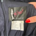 Mac Duggal NEW NWT  One Shoulder Long Sleeve Jersey Gown In Midnight Navy Photo 8