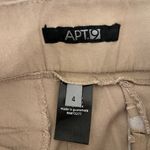 Apt. 9  women’s tan gray pull on elastic waist stretch‎ dress pants set size 4 Photo 4