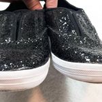 Keds Slip On Black Sparkly Casual Sneakers Shoes Women’s Low Top Size 6.5 Photo 4