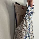 Humming Floral Vine Strap Dress Fairy Cottage Milkmaid Feminine Fae Earthy Blue Size M Photo 8