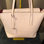 Kate Spade  Pink With Red interior Leather Tote Bag EUC Photo 3