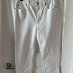 Eileen Fisher White Straight Leg Jeans Size 6 Cropped Fit | Send Offer! Photo 1