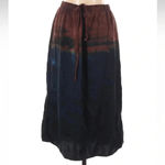 Anthropologie  Cloth & Stone Boho Kira Tie-Dye Midi Skirt Women’s Size Small Photo 2