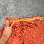 Madewell Terracotta Polka Dot Shorts Photo 5