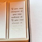 Sterling Silver Star Pendant and Necklace Motivational Quote Saying Gift Box Photo 4