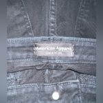 American Apparel Black Shorts Size 28/29 Zippered Sides Photo 2