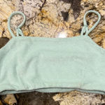 7 For All Mankind Light Green Terry Cloth Top Photo 0