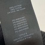 Aritzia TNA Ribbed Cropped Racerback Raw Hem Cutoff Tank Top Gym Basic Black XL Photo 6