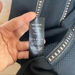 Self Portrait Self-Portrait Black Chiffon Cape Overlay Cady Mini Dress Size 4 Photo 10