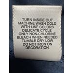 Juicy Couture  Velour Skirt Mini Skater Y2K Rhinestone Logo Navy‎ Blue M Photo 8