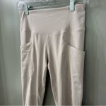 Varley  Leggings Nude Pink Size Small Full Length Pockets Photo 2