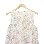 Joie  Floral Tiered 100% Linen Summer Dress Women’s Size Large Beach Vacation Photo 7
