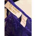 Victoria's Secret Victoria’s Secret Vintage Gold Label Purple Lace Babydoll Cami Small Photo 3
