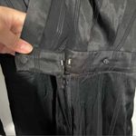 & Other Stories & Other Stories Striped‎ Satin Jacquard Jumpsuit In Black Size 0 Photo 3