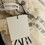 ZARA  Bohemian Summer Beach Ecru Long Embroidered Skirt Size XS-S 100% Cotton Photo 14