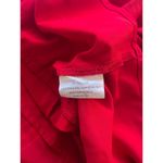 Saints + Secrets Sz M Red Tiered Romper Ruffles Spaghetti Strap V Photo 8