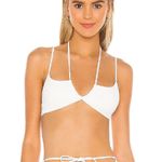 Lovers + Friends Tulip White Bikini Top Photo 0