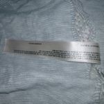 Urban Outfitters  S Sleep Tunic Gray Striped with Lace Insert and Crocheted Trim Photo 10