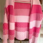 SheIn  Curve Knit Cardigan Soft Girl Preppy Academia Barbie Cottage core Scandi Photo 0