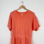 Spanx  AirEssentials Cinched Scuba T-Shirt Summer Dress Sunset Peach Photo 6
