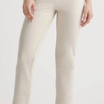 Quince  Ultra-Stretch Ponte Straight Leg 4-Pocket Pants Size Small Petite Photo 0