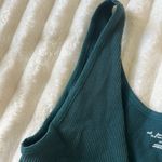 Urban Outfitters  Teal Ribbed Twist Crop Top Photo 4