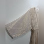 RHODE NWT Emily Sheer Shimmer Gold Dress Kimono Style Sleeve Size XS Photo 3