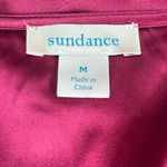 Sundance  Women’s Burnout Velvet Long Sleeve V-Neck Top Blouse Size M Boho Jewel Photo 1