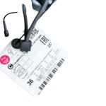 ZARA  Woman’s Black Tube Leather Flat Sandals size 6 NWT Photo 5