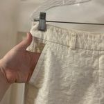 Trina Turk Off White Textured Wide Leg Trouser size 10 Photo 6
