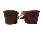 Pierre Dumas Blush Studded Sandals with 2in Heel NWOT Size 8 Preppy HOCO Photo 2