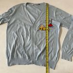 JC de CASTELBAJAC Cardigan Sweater Peanuts Snoopy Size M Light Blue Size M Photo 4