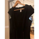 Emma & Michele  Black Sheath Dress Size 10 Photo 3