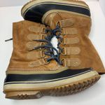 Sorel Joan of Arctic Brown Suede Duck Winter Boots Size 9 Photo 4