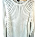Talbots Women's White 100% Cotton Cable Knit Long Sleeve‎ Sweater 2X Photo 3