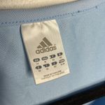 Adidas Women's Blue White Sleeveless Crewneck Tennis Tank Top Size Medium Photo 1
