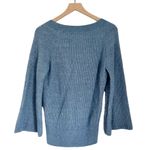 White House | Black Market  Wool Women’s 3/4 Drama Sleeve Sweater Blue Size Small Photo 1