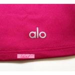 Alo Yoga Alo Charmed Tennis Dress Magenta Crush Button-Up V-Neck Sleeveless Henley Mini L Photo 12