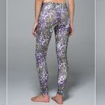 Lululemon  Wunder Under Pant Full Luxtreme
Floral Sport Iris Flower Multi size 4 Photo 2